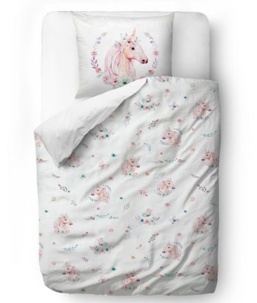 Bedding set sweet unicorn 135x200/60x50cm