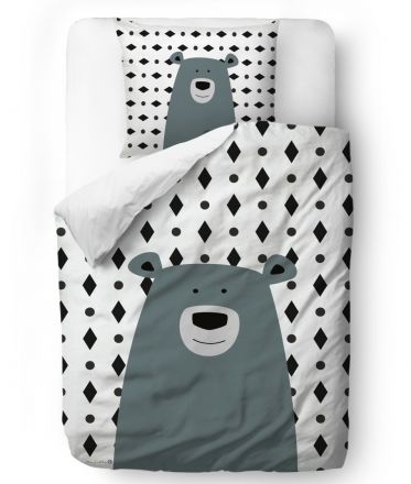 Bedding set friends - polar bear 100x130/60x40cm
