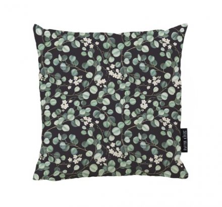 Cushion cover eucalyptus flowers