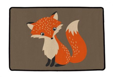 Fußmatten forest fox, 90 x 60 cm
